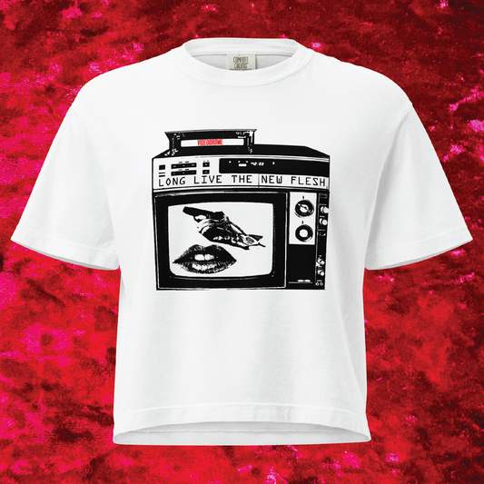 Videodrome Boxy Cropped Tee