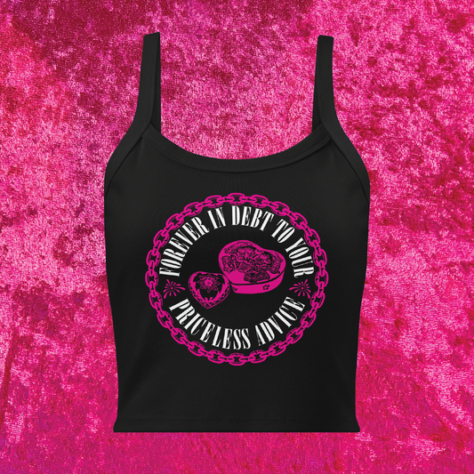 Heart Shaped Box Cropped Tank Top