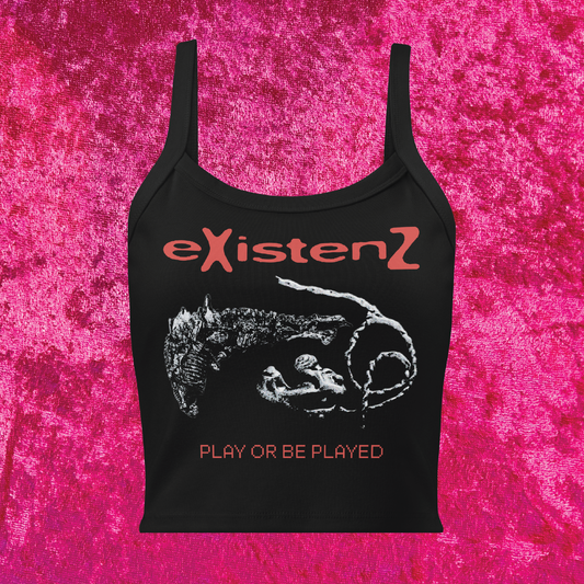 eXistenZ Cropped Tank Top
