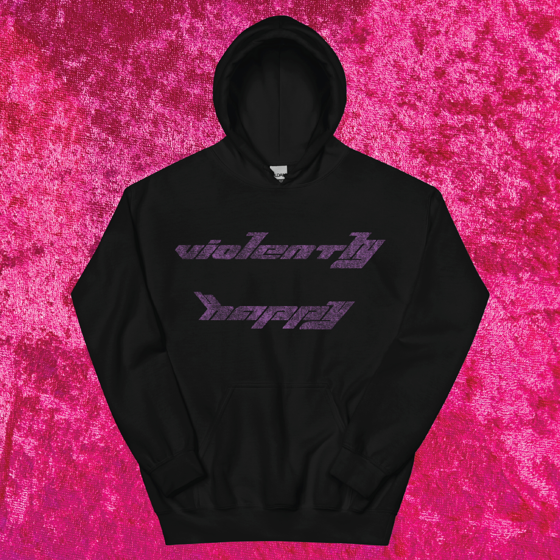 Bjork Violently Happy Pullover Hoodie – Ruby II