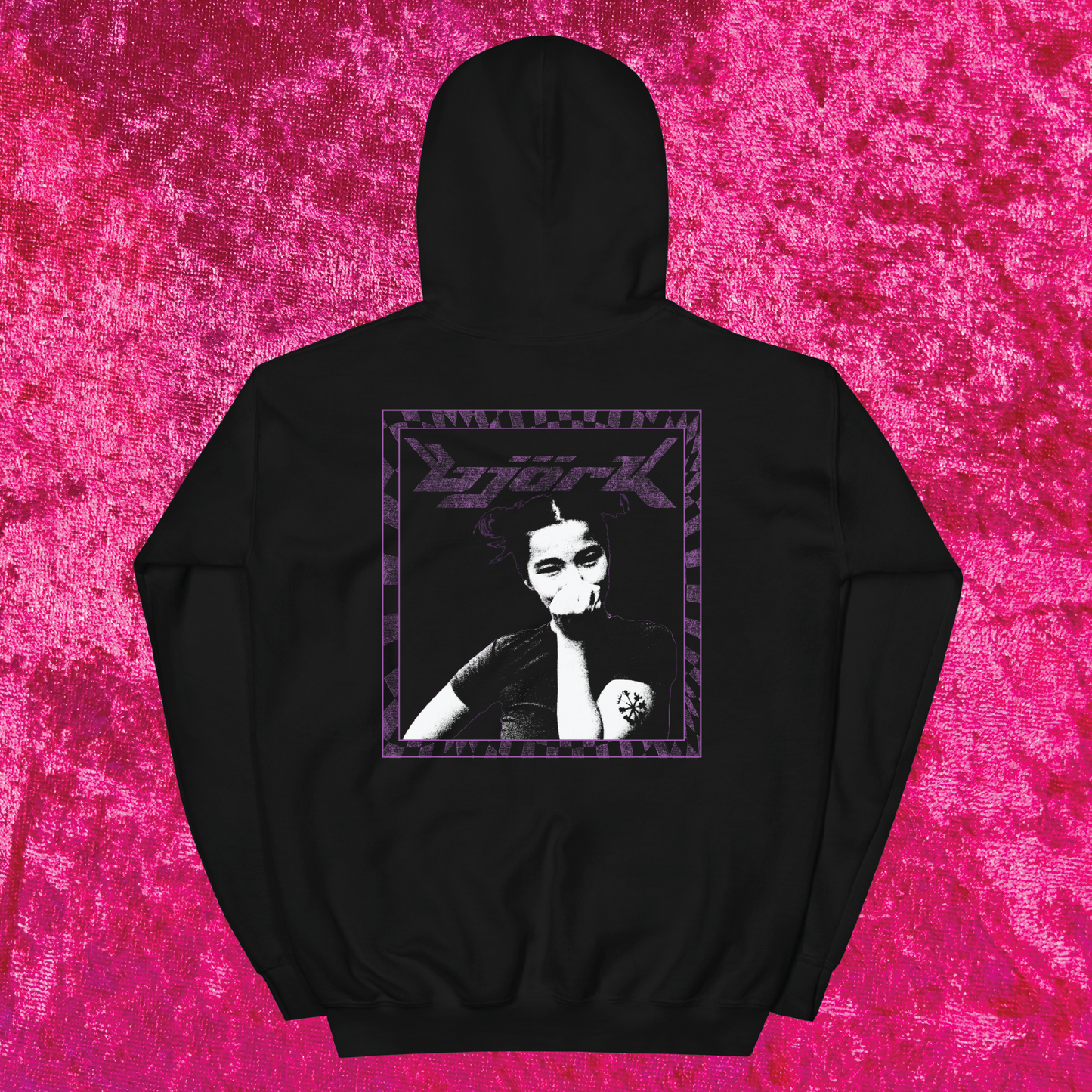 Bjork Violently Happy Pullover Hoodie – Ruby II