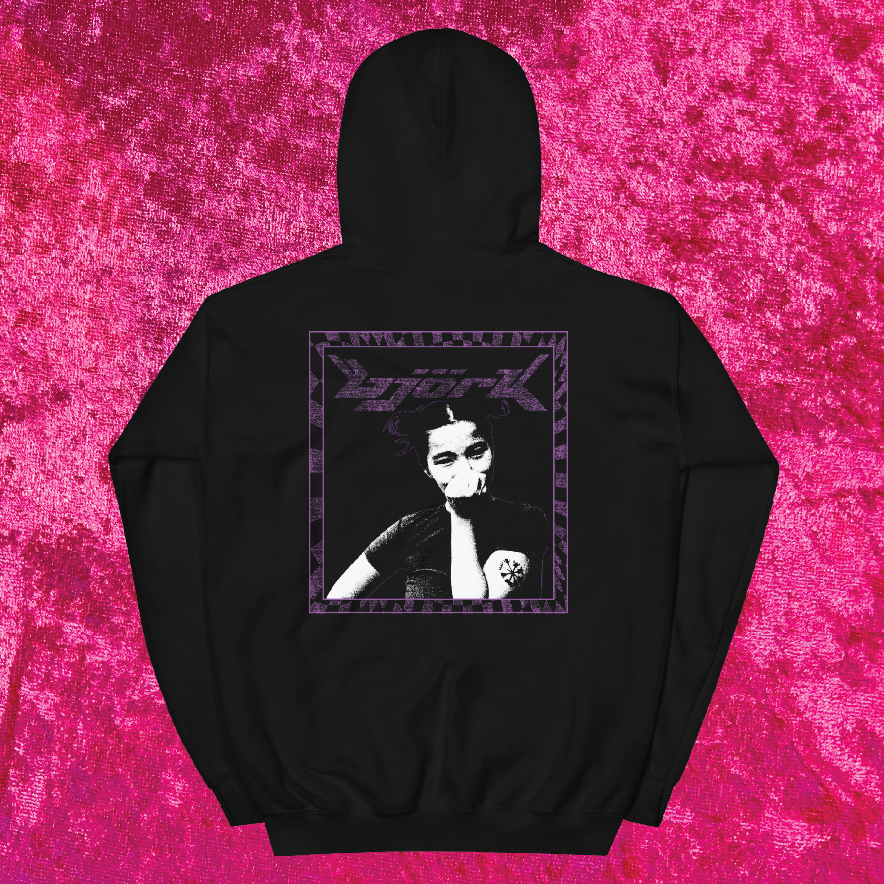Bjork Violently Happy Pullover Hoodie – Ruby II