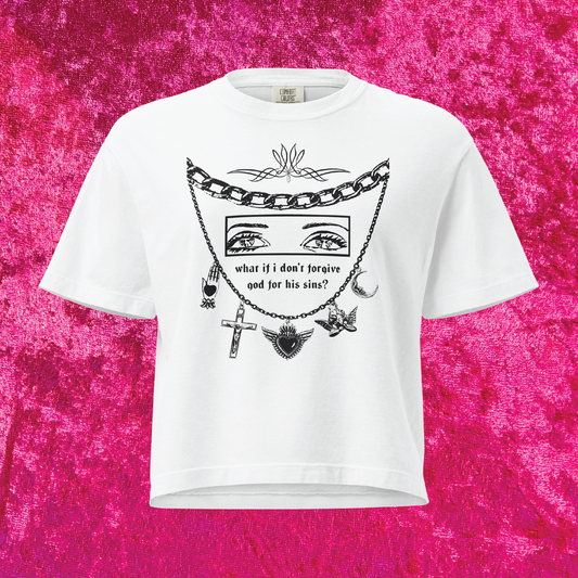 Unforgiven Boxy Cropped Tee