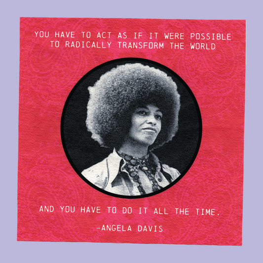 Angela Davis Art Print