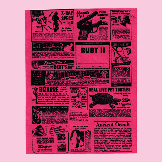 Back Page Art Print