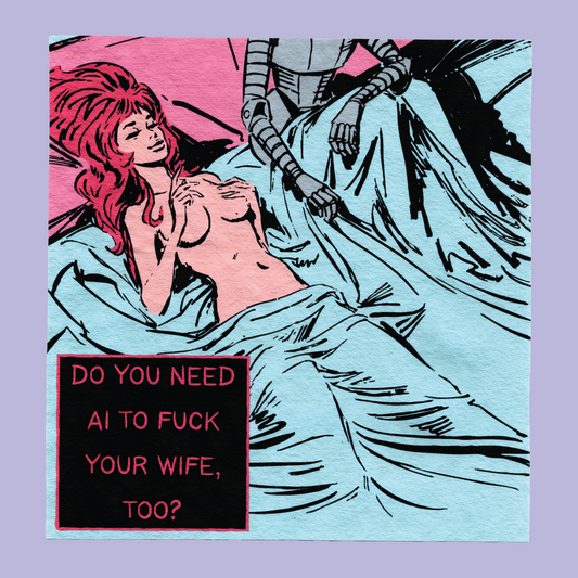 Do You Need AI? Art Print