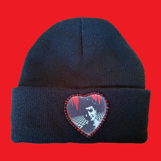 Twin Peaks Laura Palmer Beanie - Hand Stitched Patch