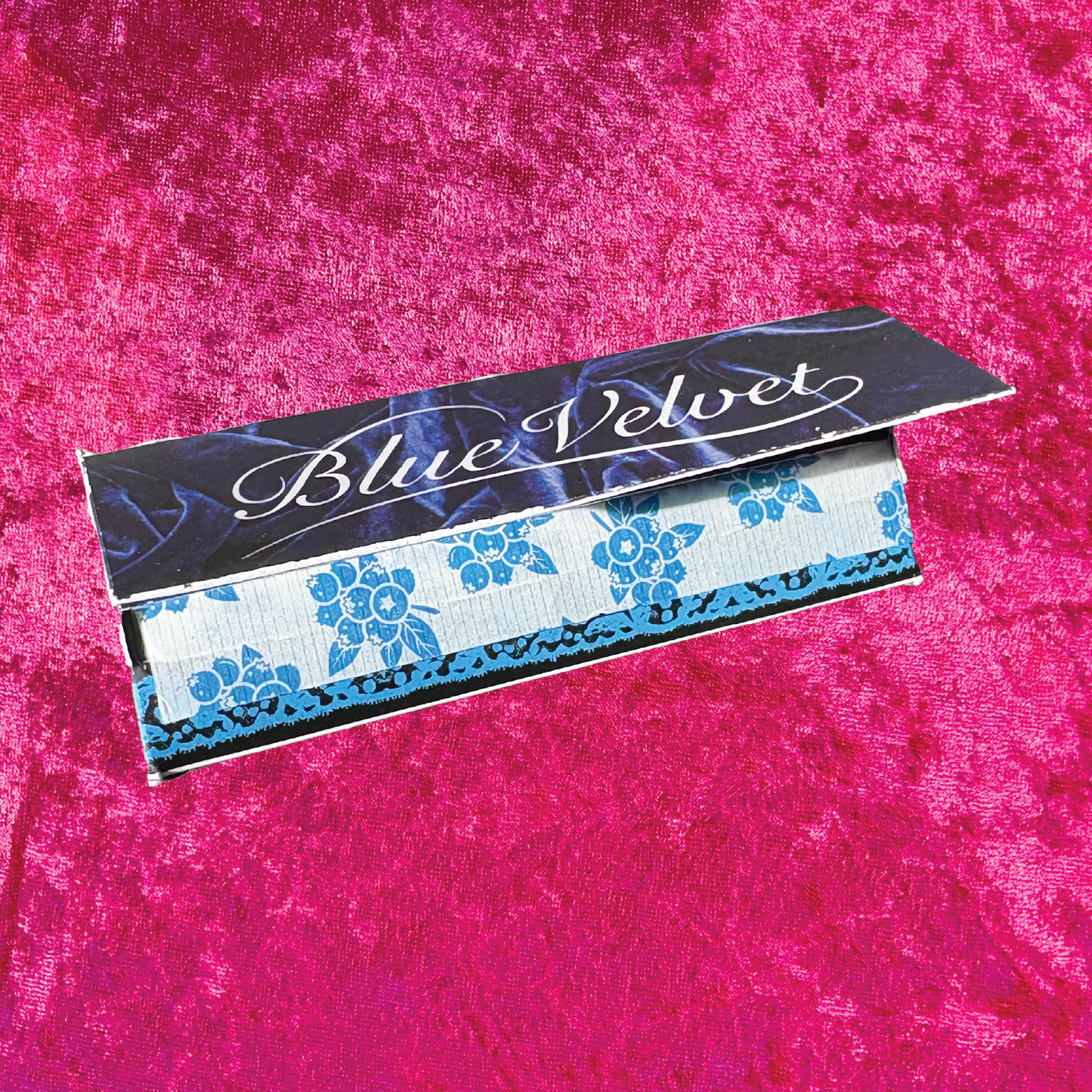 Blue Velvet - Rolling Paper & Matchbook Set