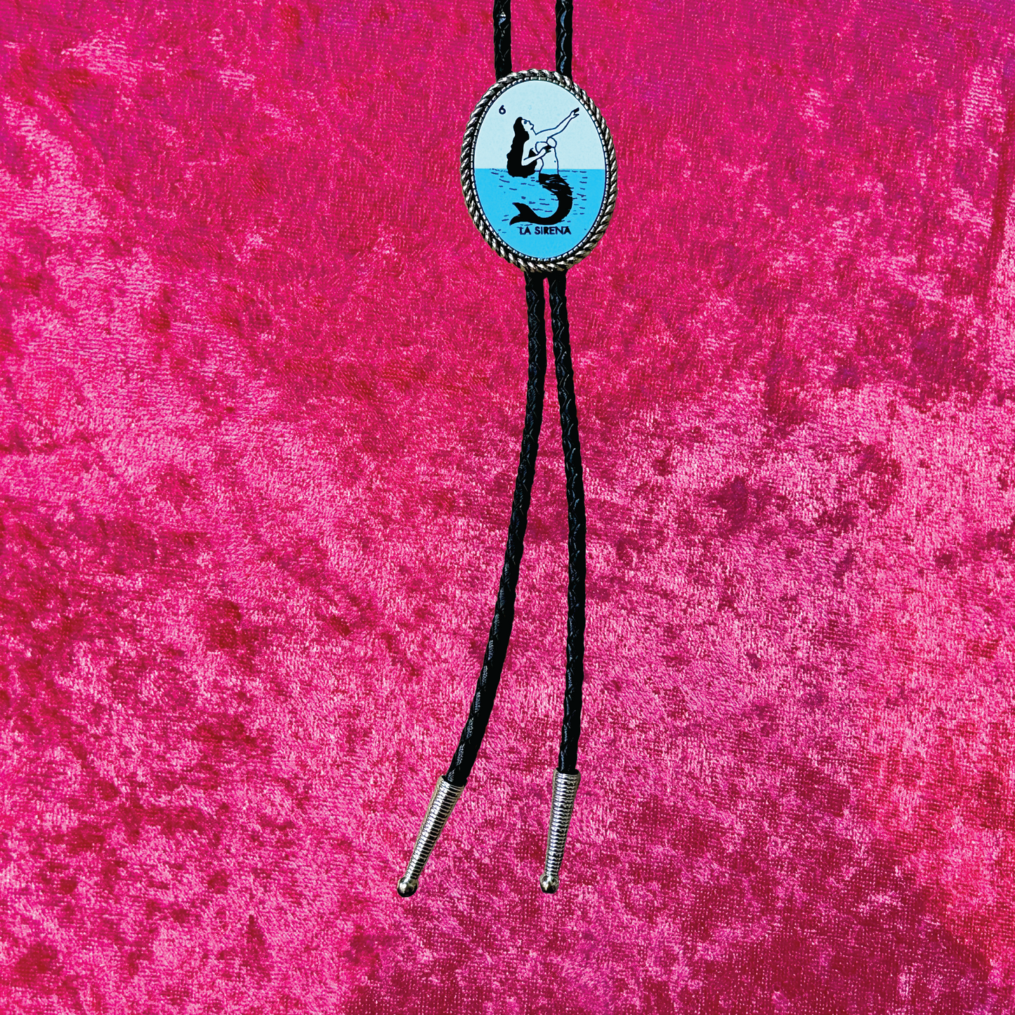 La Sirena Leather Bolo Tie