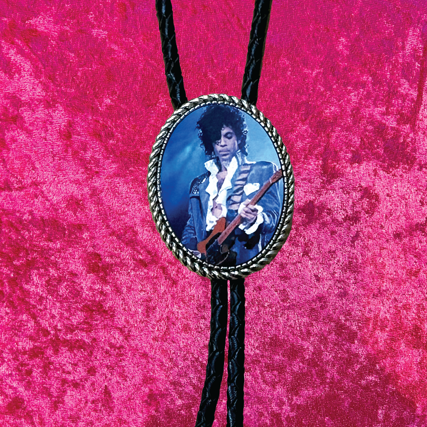 Prince Leather Bolo Tie