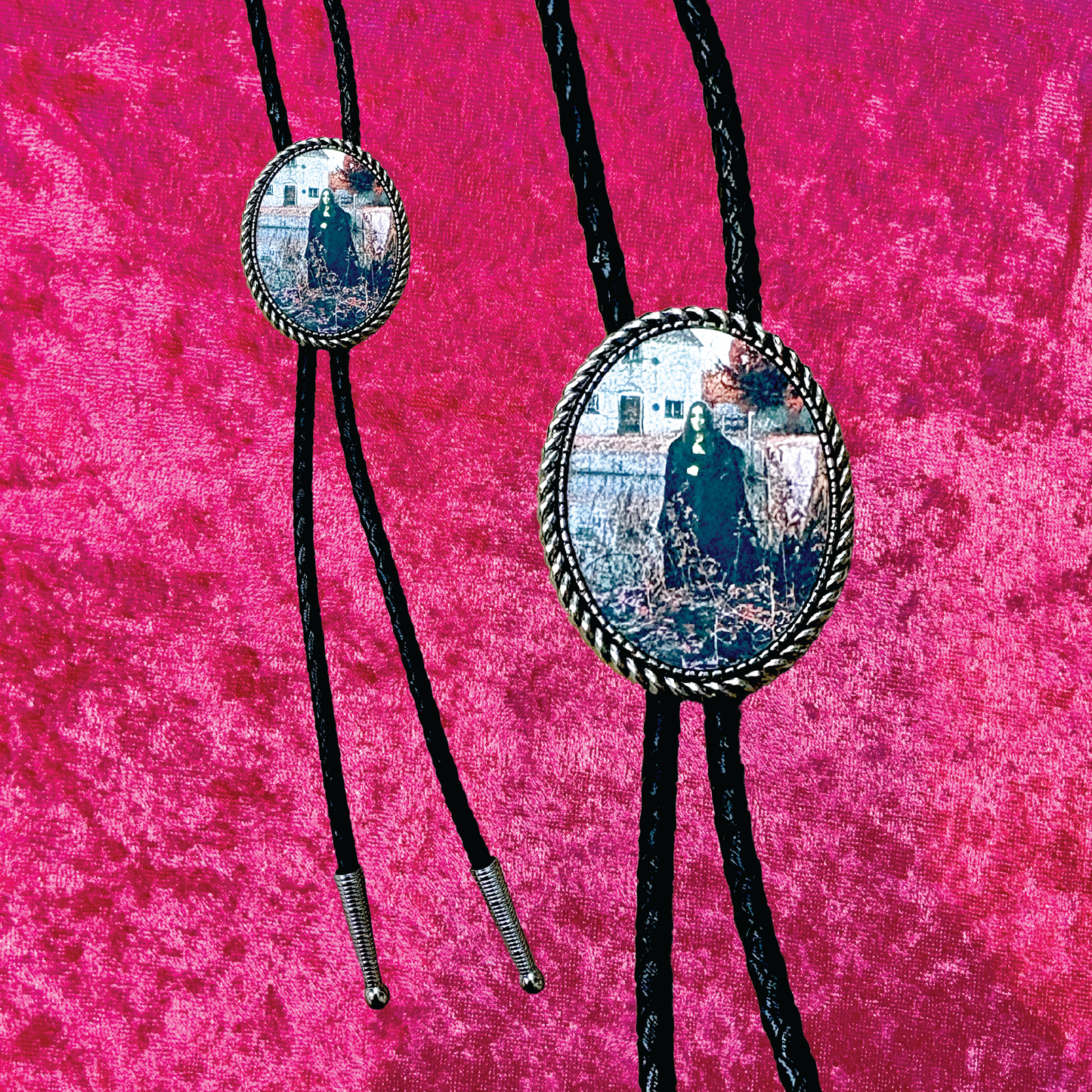 Black Sabbath Leather Bolo Tie