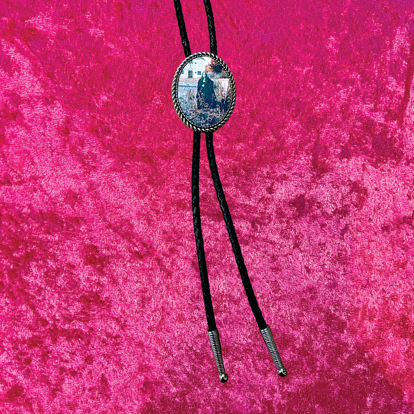 Black Sabbath Leather Bolo Tie