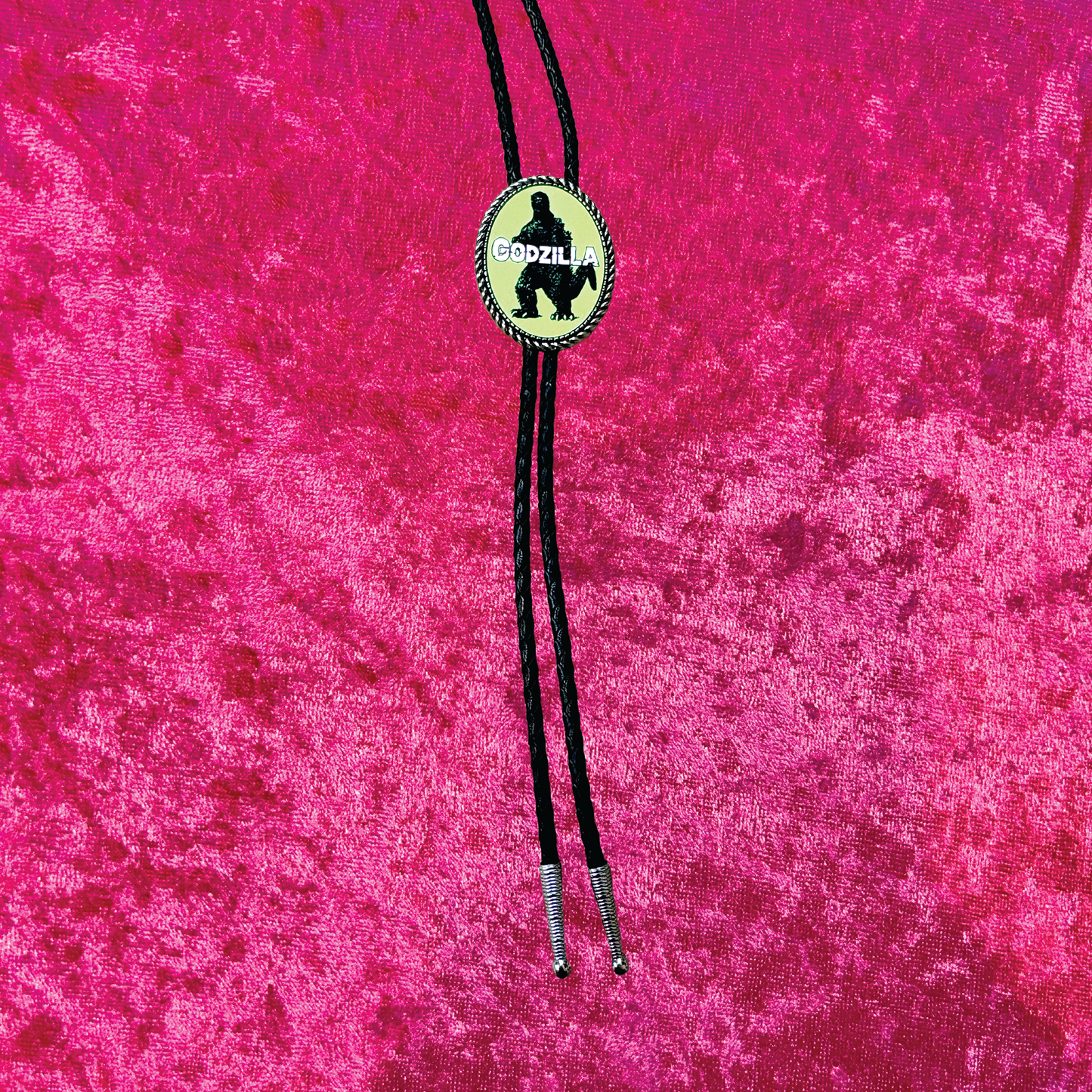 Godzilla Leather Bolo Tie