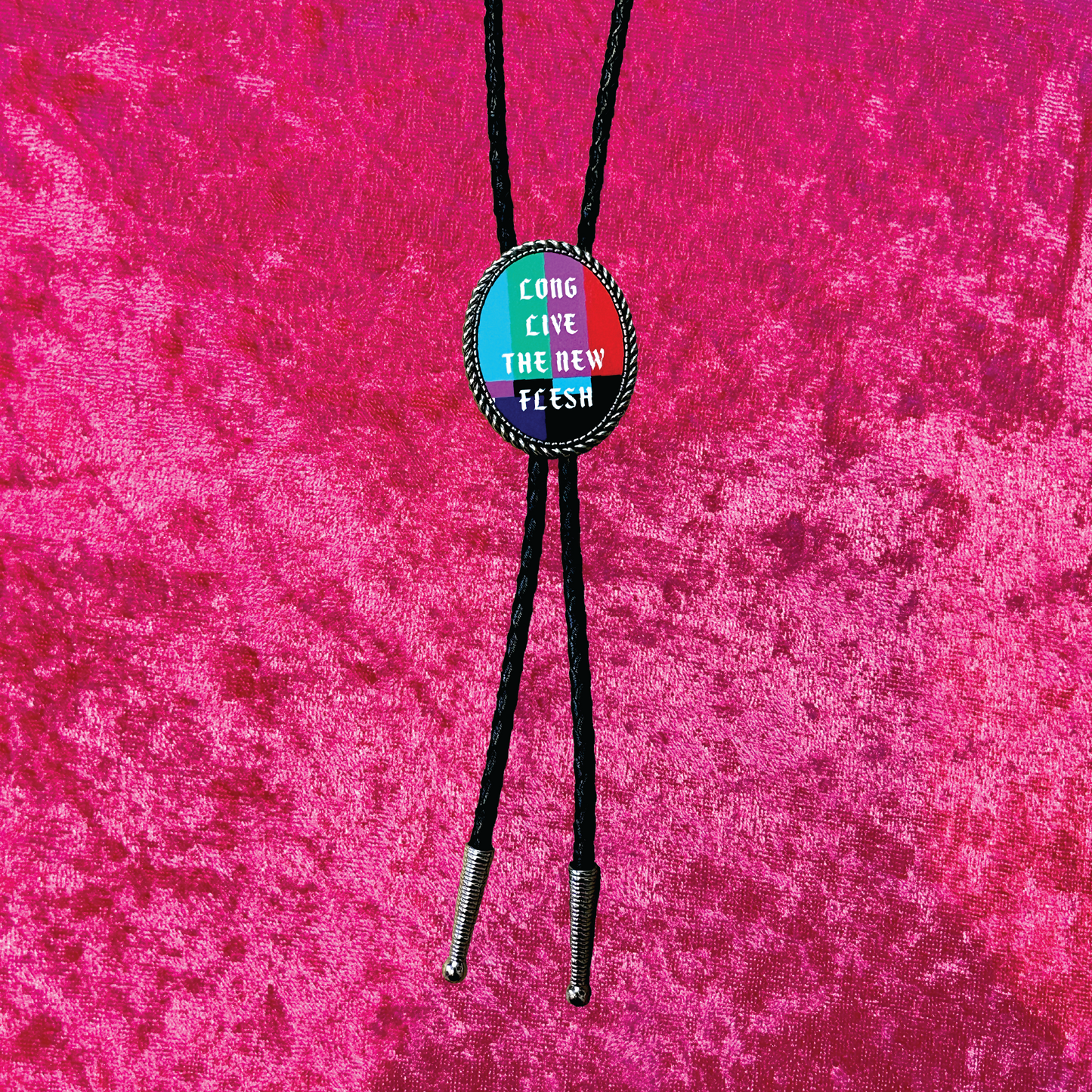 Videodrome Leather Bolo Tie