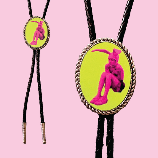 Gummo Bunny Boy Leather Bolo Tie