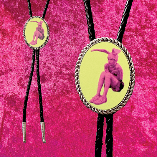 Gummo Bunny Boy Leather Bolo Tie