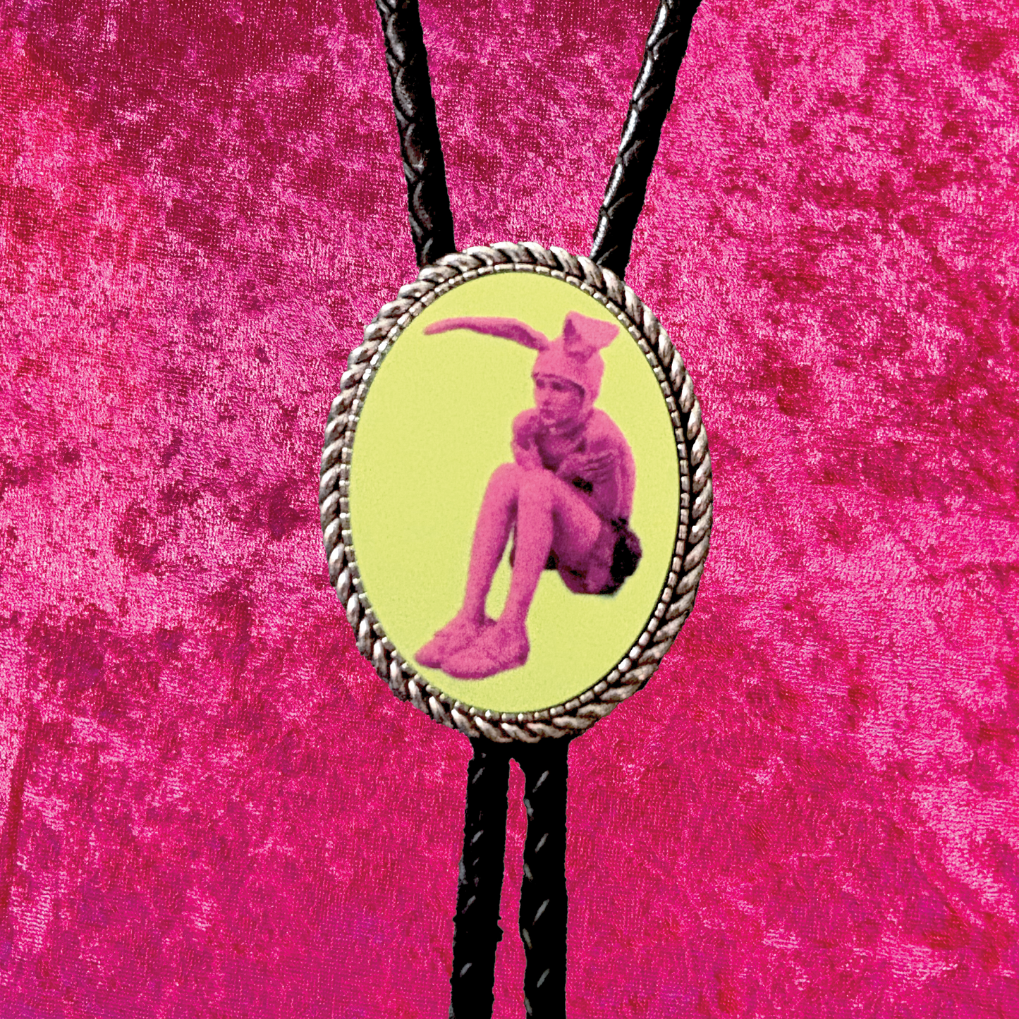 Gummo Bunny Boy Leather Bolo Tie