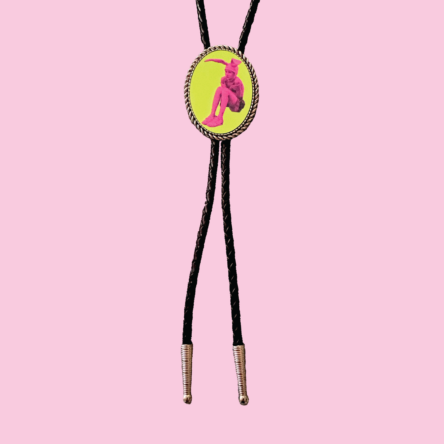 Gummo Bunny Boy Leather Bolo Tie