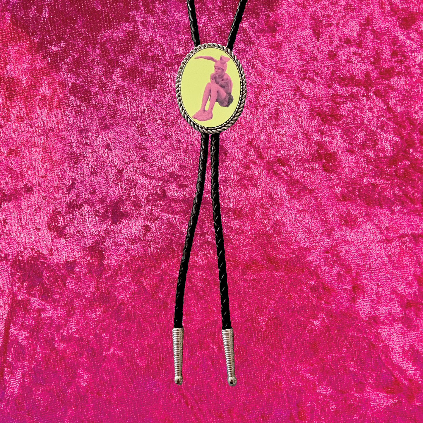 Gummo Bunny Boy Leather Bolo Tie