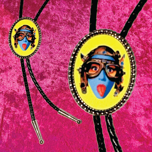 Tank Girl Leather Bolo Tie