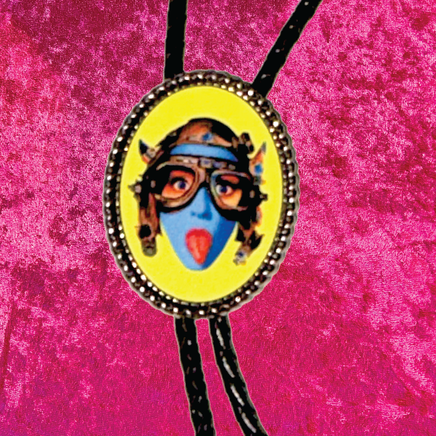 Tank Girl Leather Bolo Tie