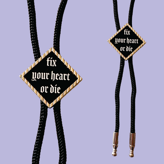 Fix Your Heart Bolo Tie