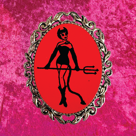 Devil Woman Brooch