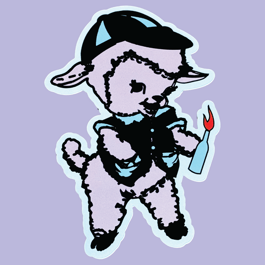 Lil Lamb Bumper Sticker