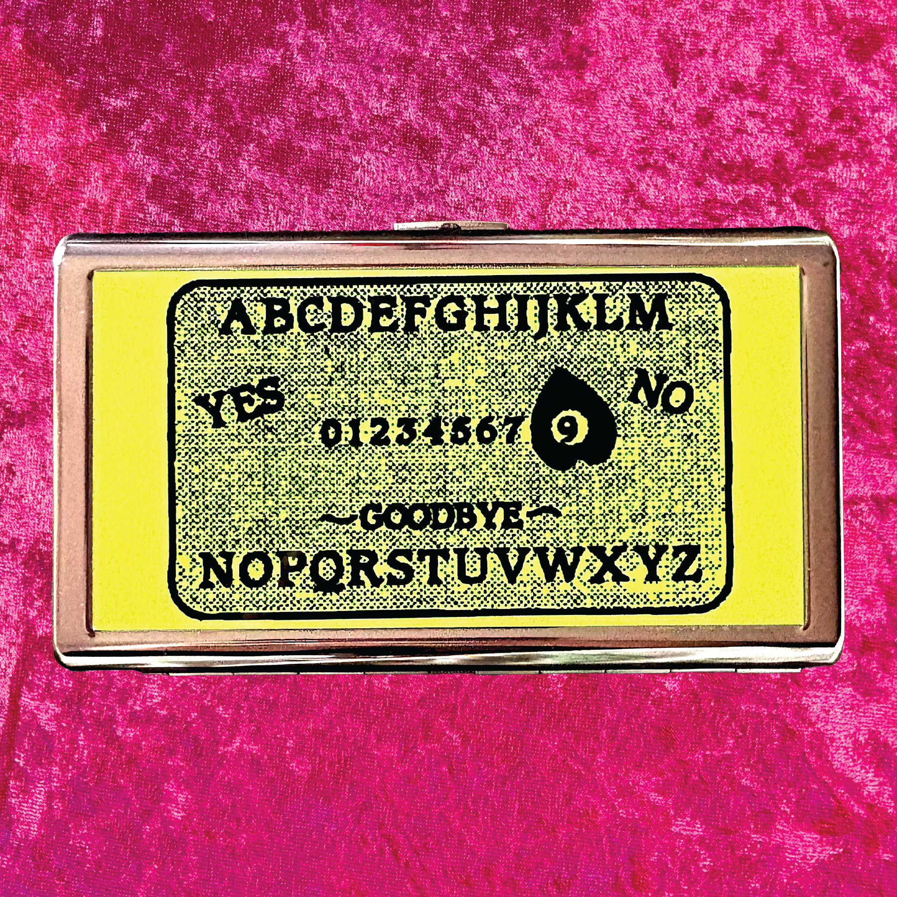 Ouija Metal Cigarette Case – Ruby II
