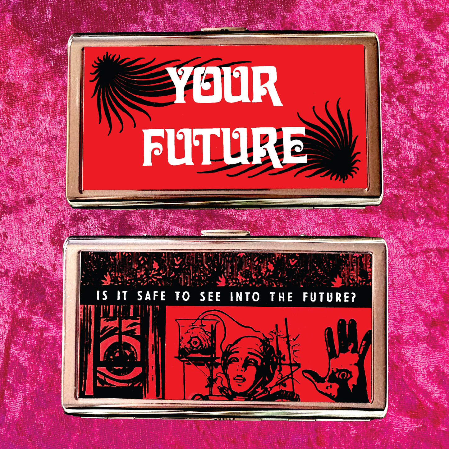 Your Future Metal Cigarette Case