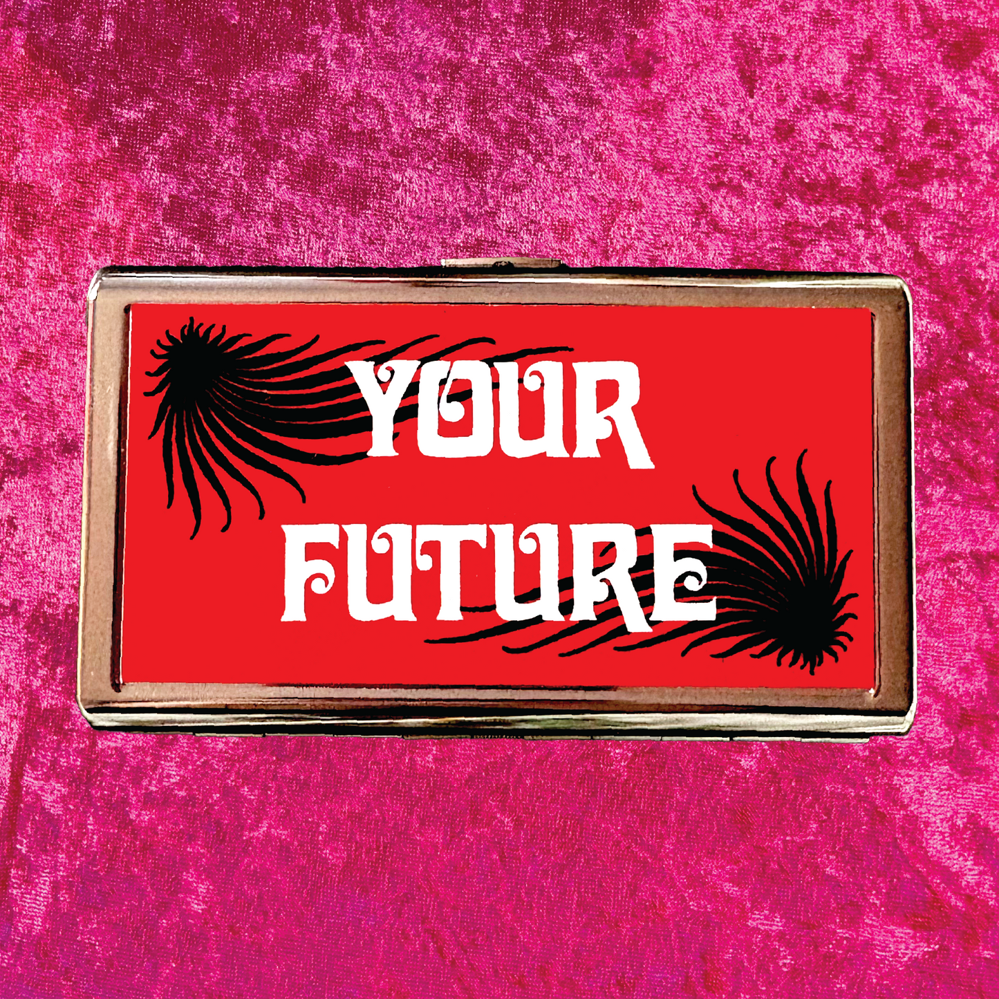 Your Future Metal Cigarette Case
