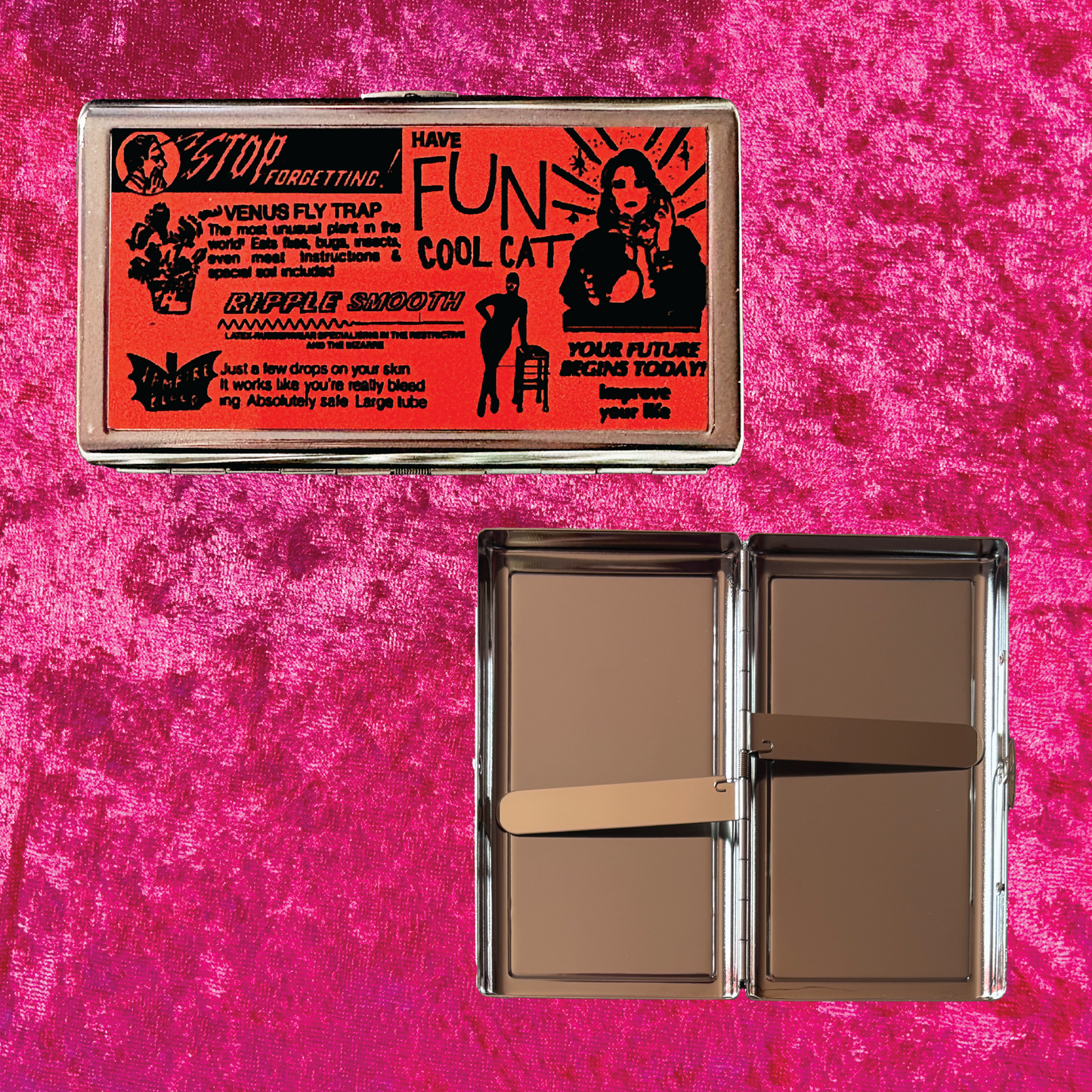 Comix Metal Cigarette Case