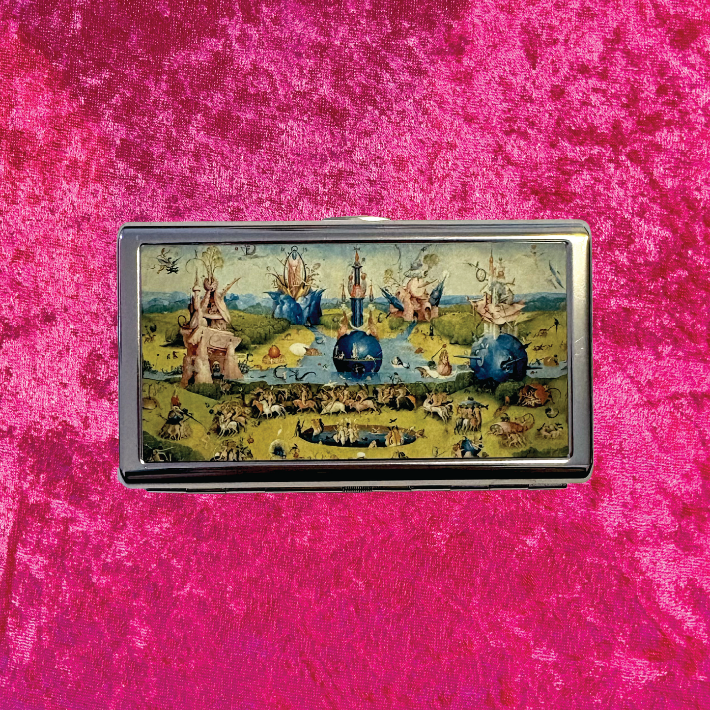 Garden of Earthly Delights Metal Cigarette Case