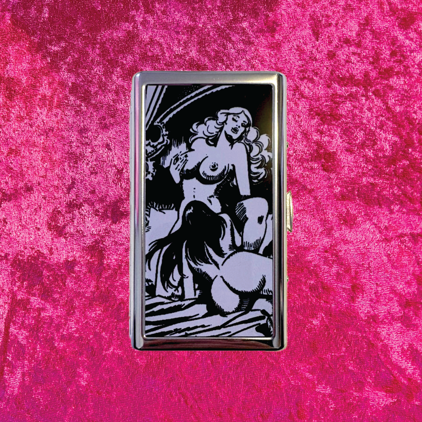 Ladies First Metal Cigarette Case