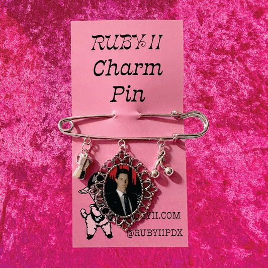 Twin Peaks Special Agent Dale Cooper Charm Pin