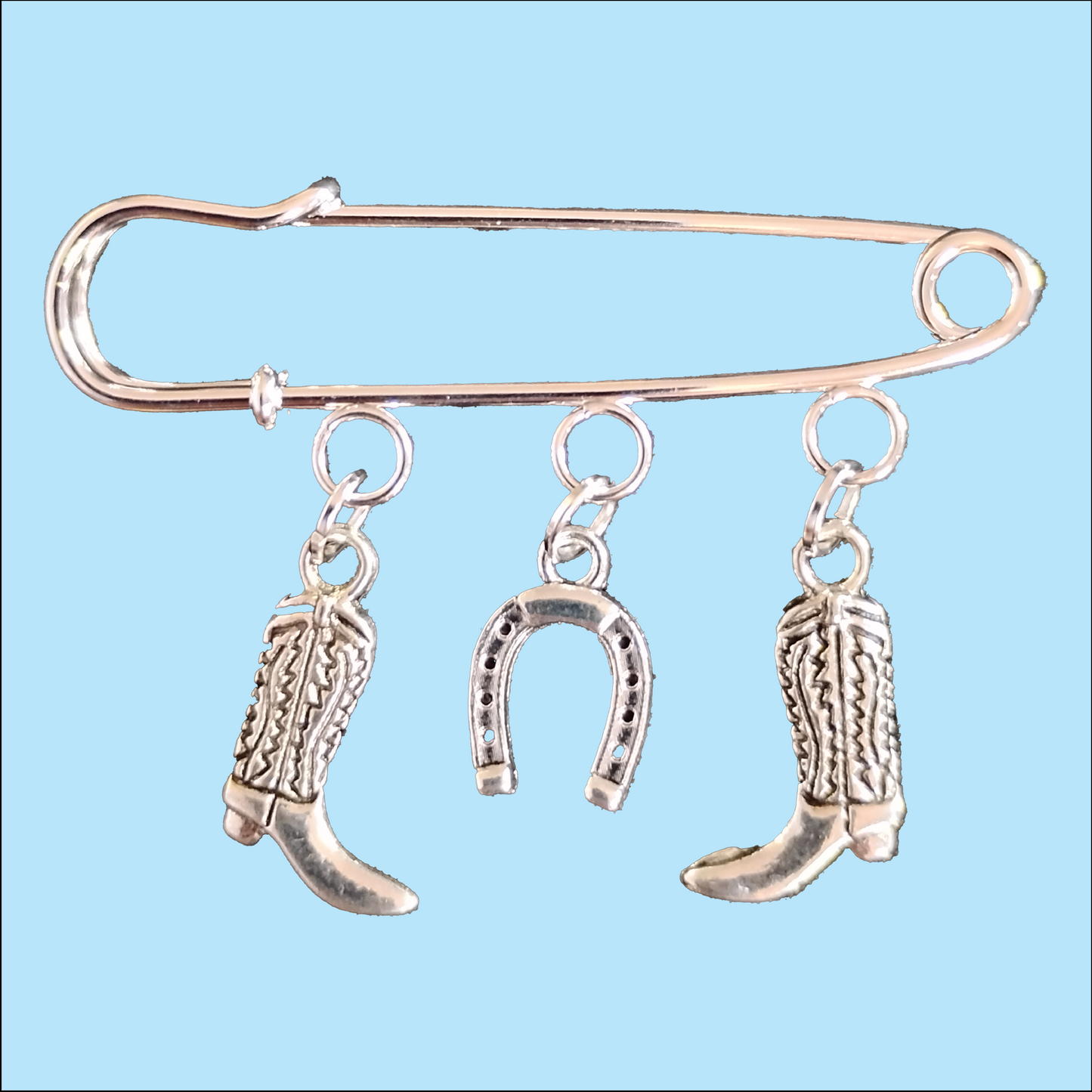 Boot Scootin' Charm Pin