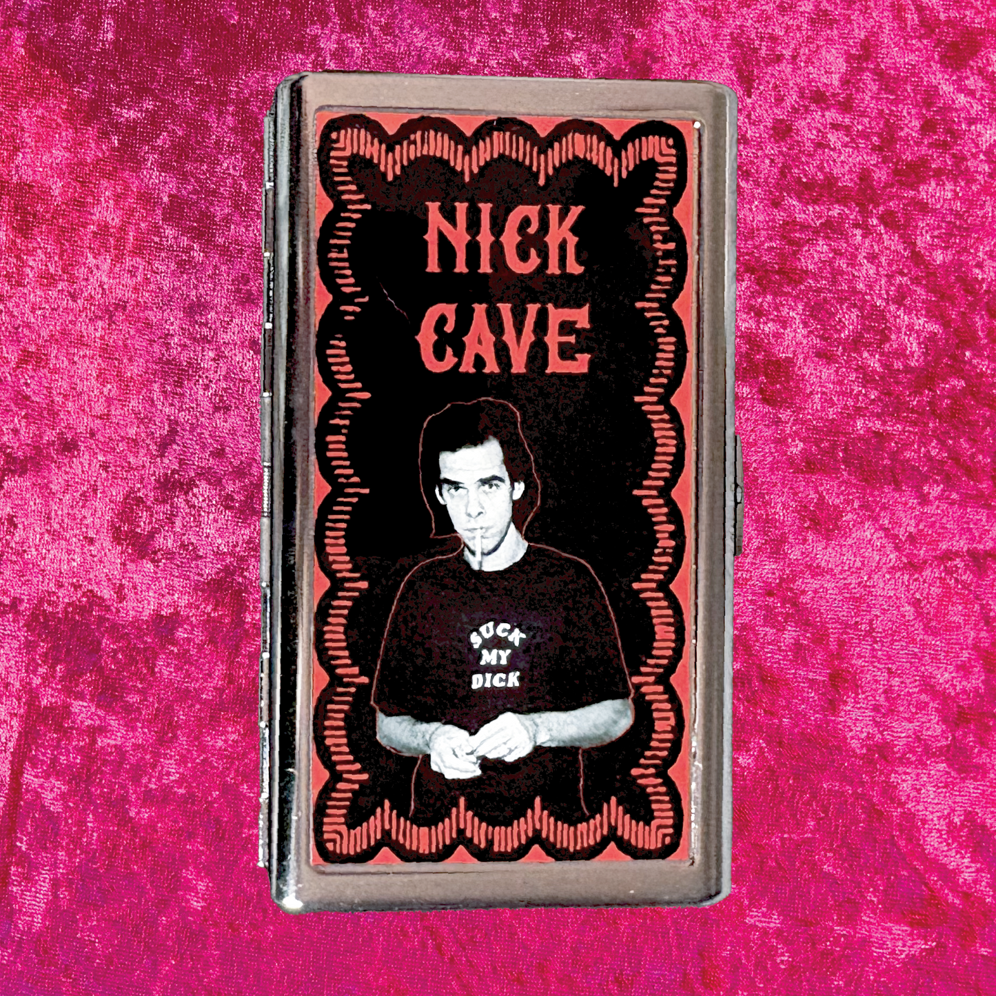 Nick Cave Metal Cigarette Case