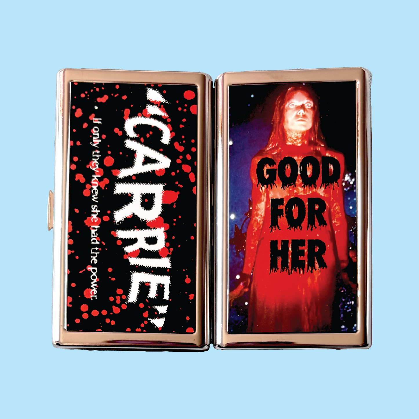 Carrie Good For Her Metal Cigarette Case