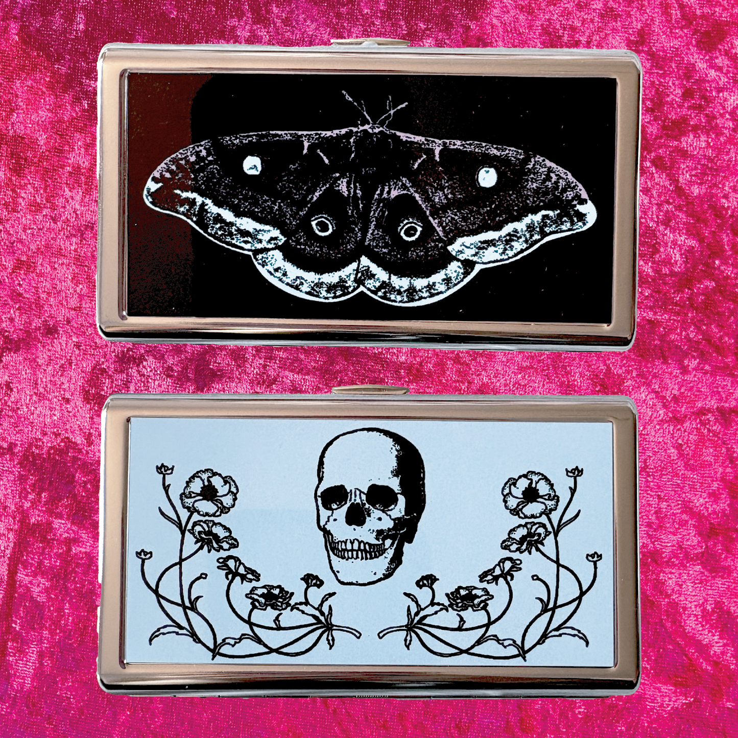 Cycles Metal Cigarette Case