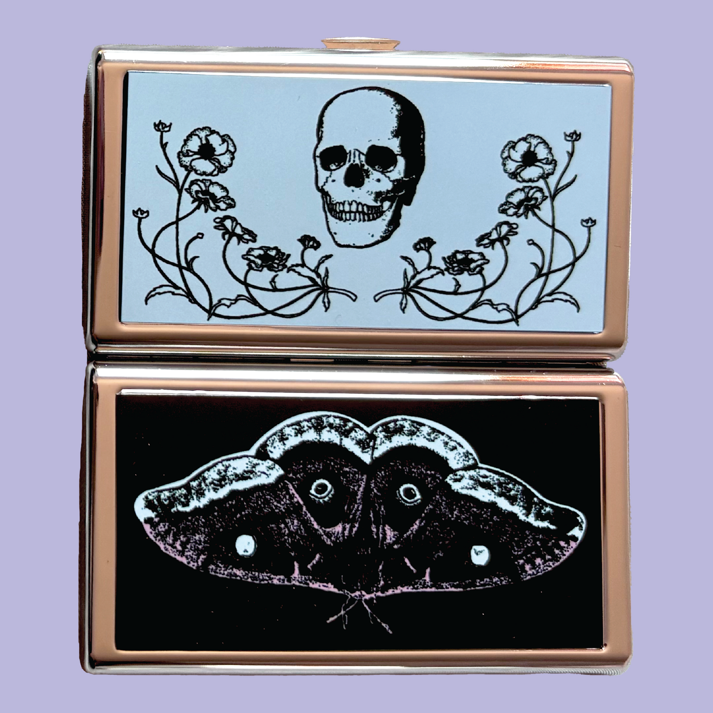 Cycles Metal Cigarette Case