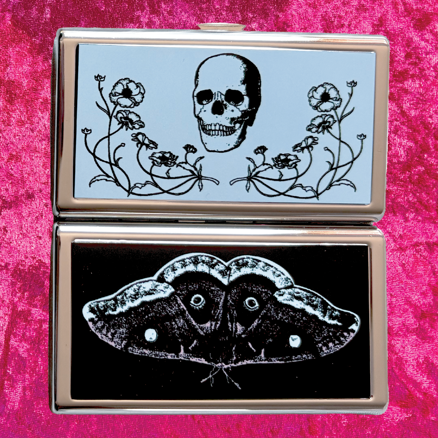 Cycles Metal Cigarette Case