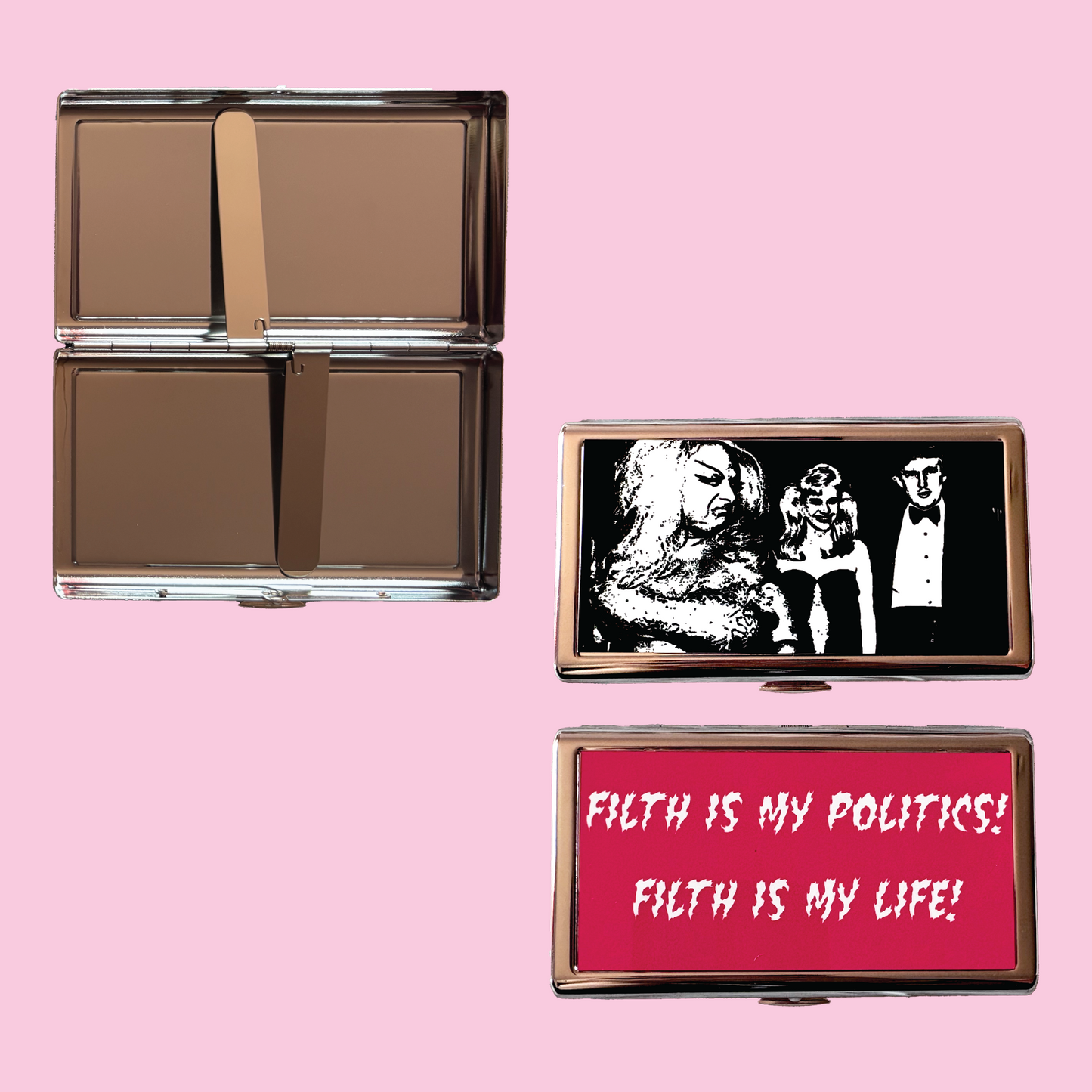 Divine Filth Metal Cigarette Case