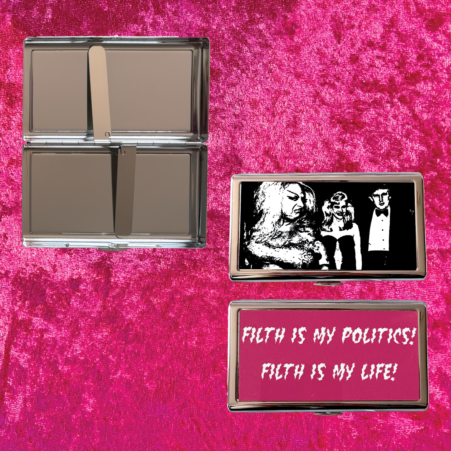 Divine Filth Metal Cigarette Case