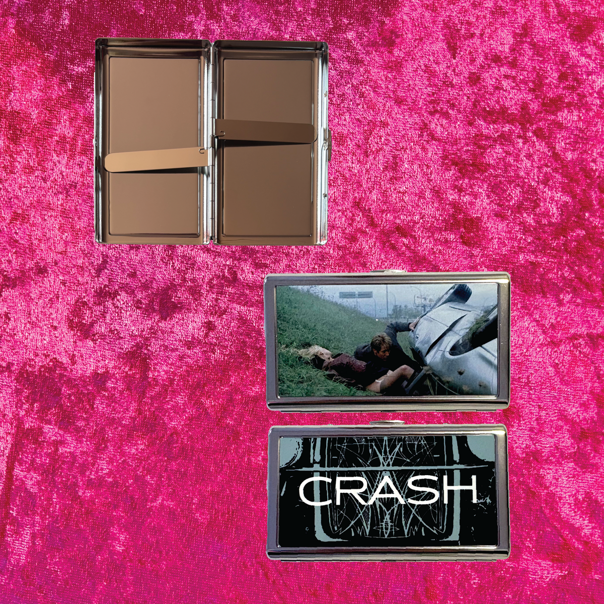 Wik Case 1996 Crash (1996) Metal Cigarette Case – Ruby II