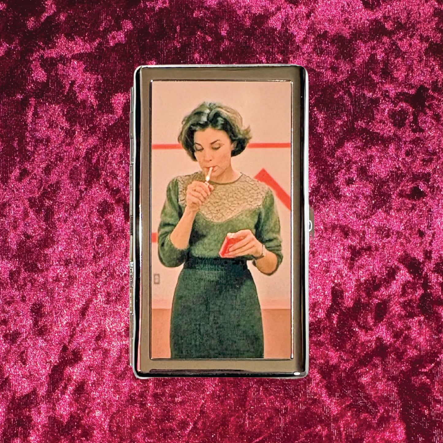 Twin Peaks Audrey Horne Metal Cigarette Case