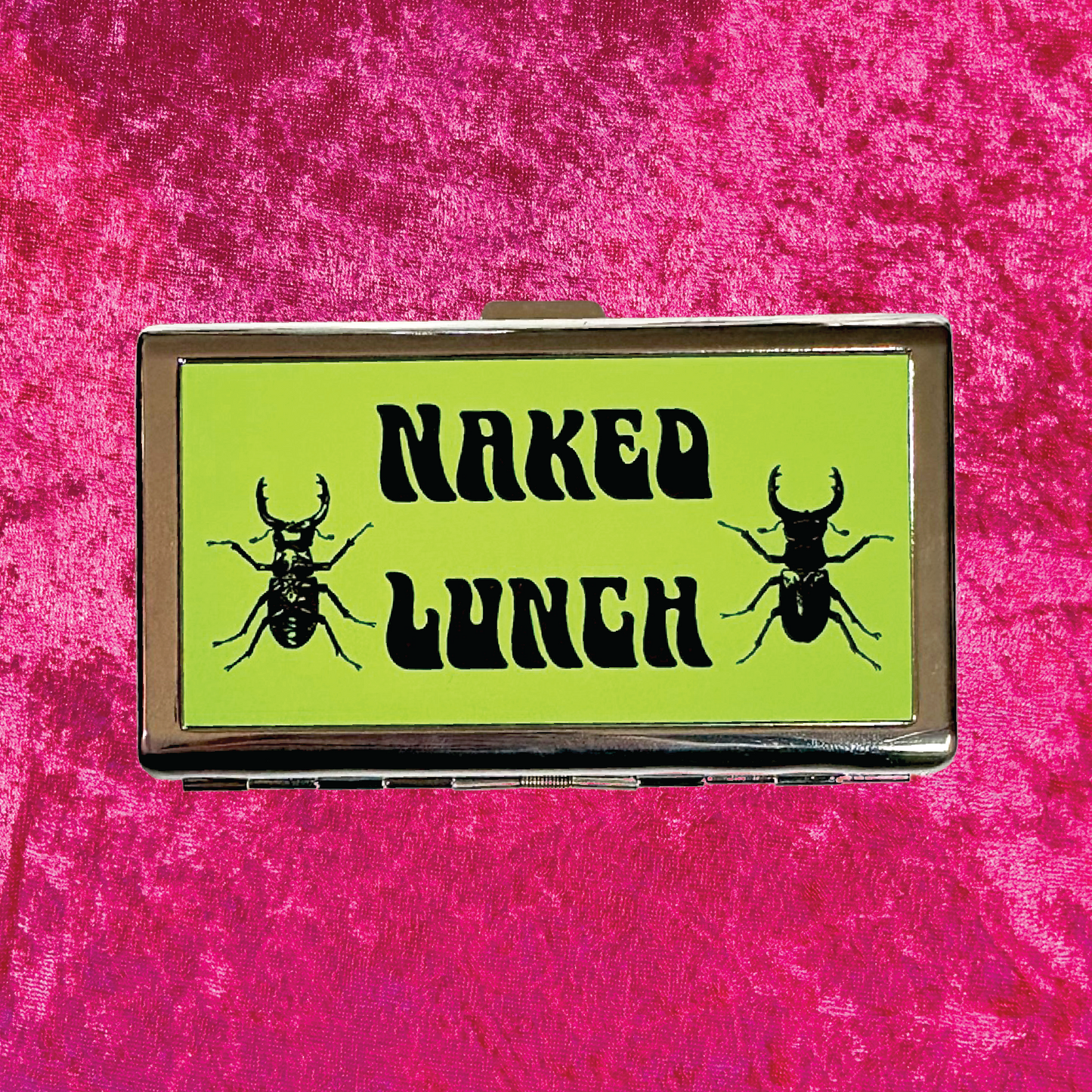 Naked Lunch Metal Cigarette Case