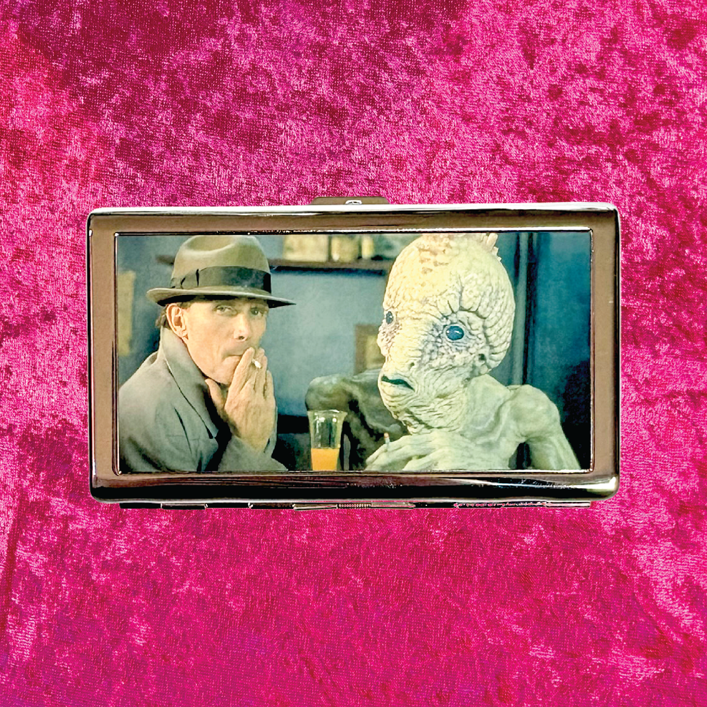 Naked Lunch Metal Cigarette Case