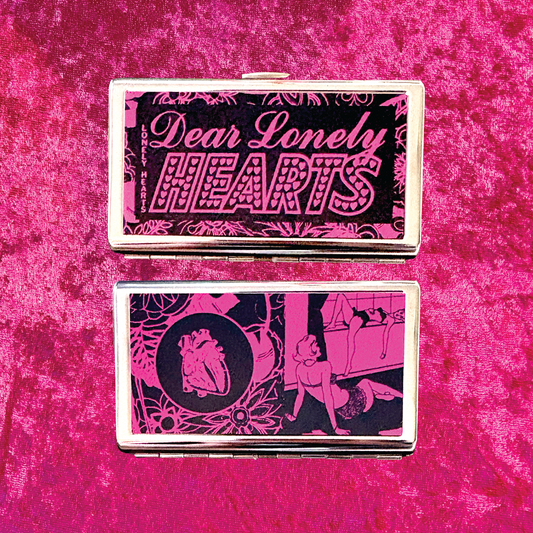 Dear Lonely Hearts Metal Cigarette Case