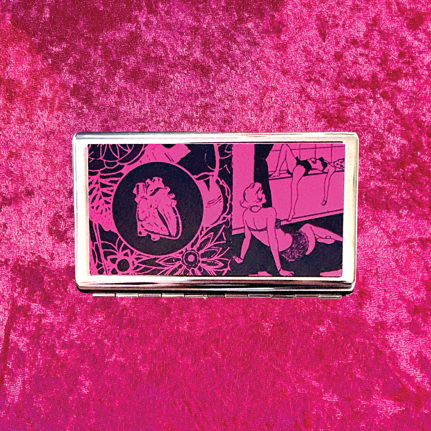 Dear Lonely Hearts Metal Cigarette Case