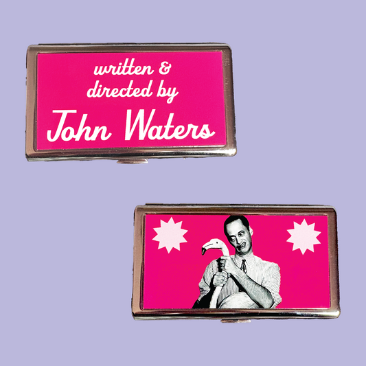 John Waters Metal Cigarette Case